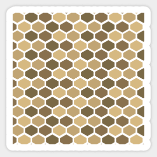 Mid Century Modern Honeycomb Sticker